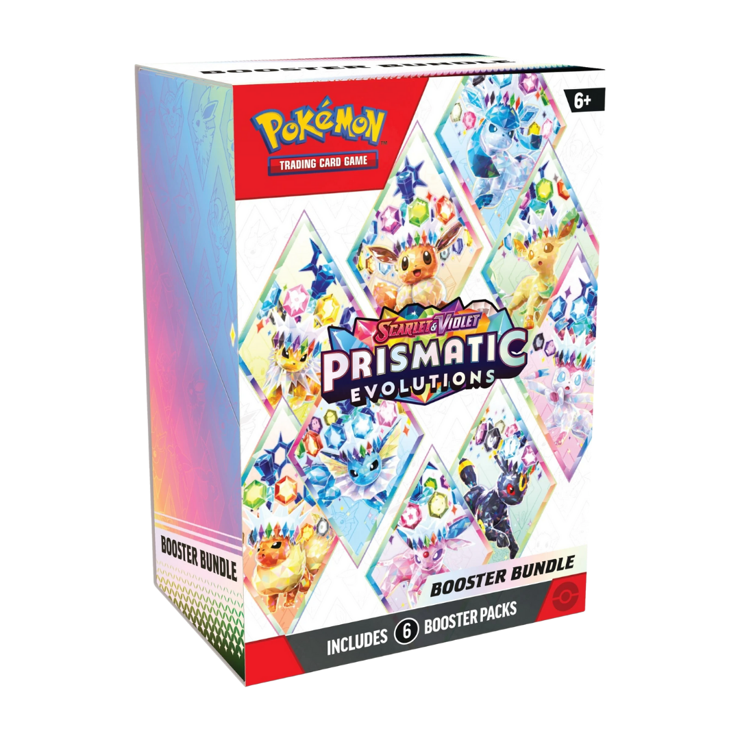 Pokémon Scarlet & Violet: Prismatic Evolutions Booster Bundle – PokeTalk