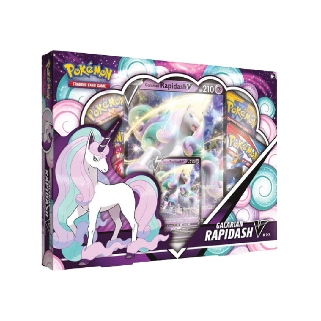 Pokémon TCG: Galarian Rapidash V Box