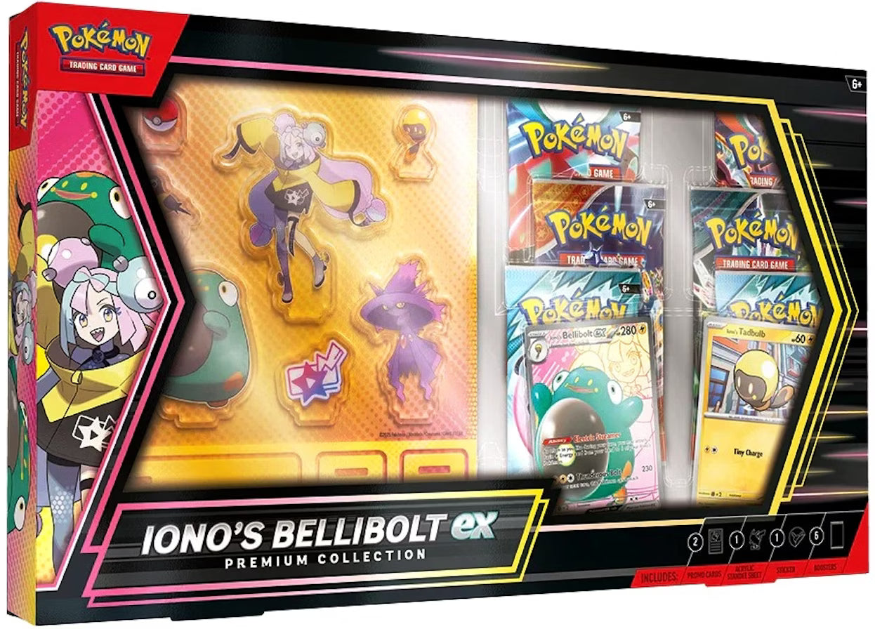 Pokémon TCG: Iono's Bellibolt ex Premium Collection Box