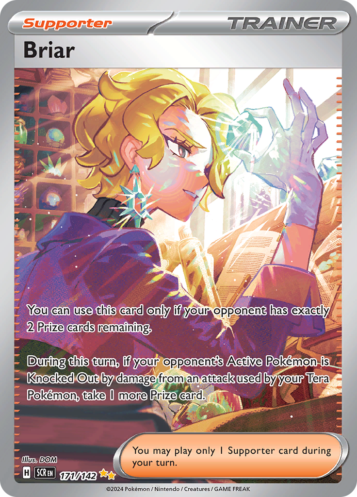 Briar - #171/142 - Pokémon Scarlet & Violet - Stellar Crown