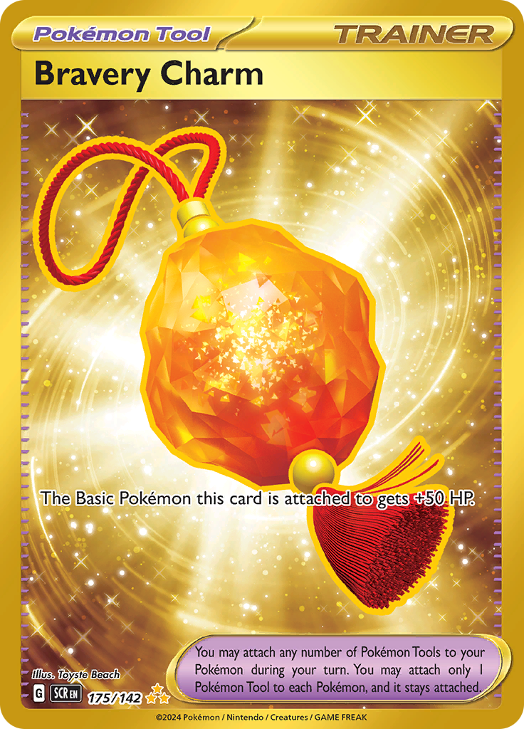 Bravery Charm - #175/142 - Pokémon Scarlet & Violet - Stellar Crown