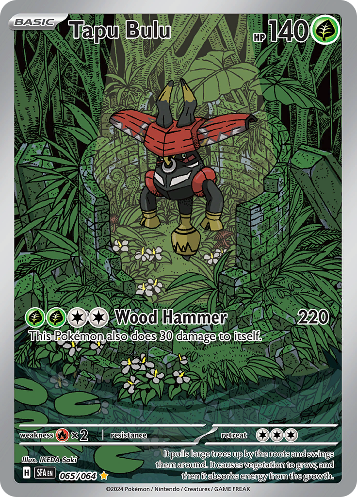 Tapu Bulu - #65/64 - Pokémon Scarlet & Violet - Shrouded Fable