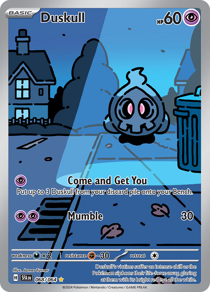 Duskull - #68/64 - Pokémon Scarlet & Violet - Shrouded Fable