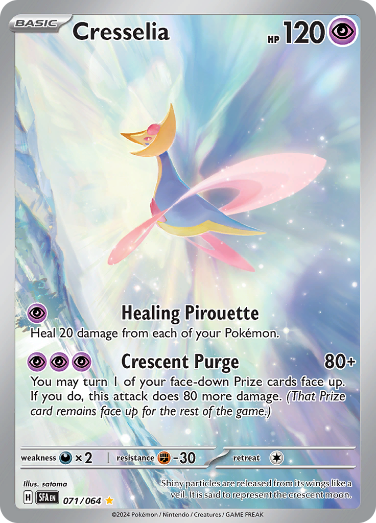 Cresselia - #71/64 - Pokémon Scarlet & Violet - Shrouded Fable