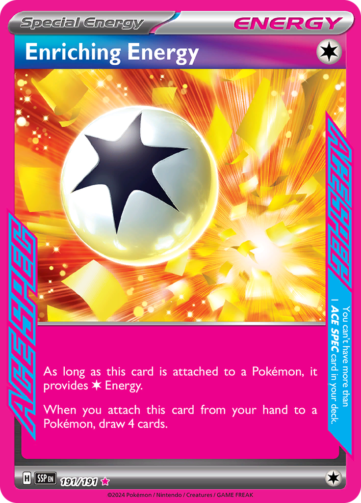 Enriching Energy - #191/191 - Pokémon Scarlet & Violet - Surging Sparks