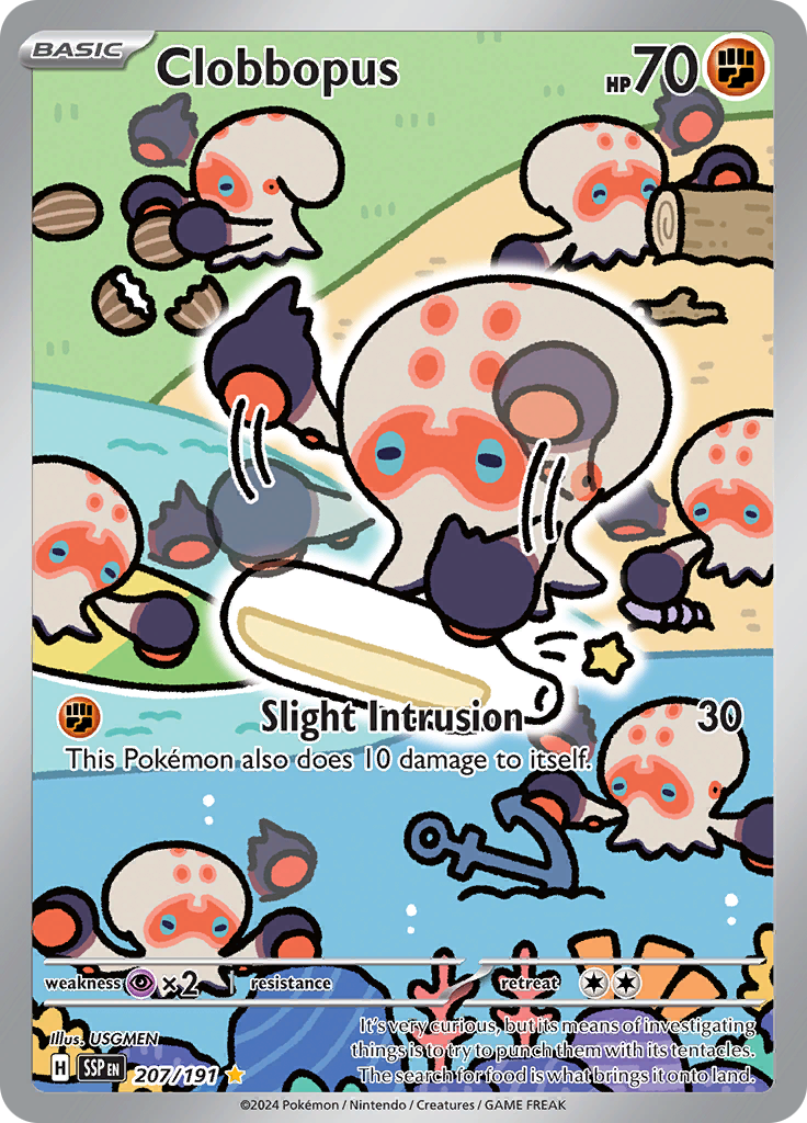 Clobbopus - #207/191 - Pokémon Scarlet & Violet - Surging Sparks