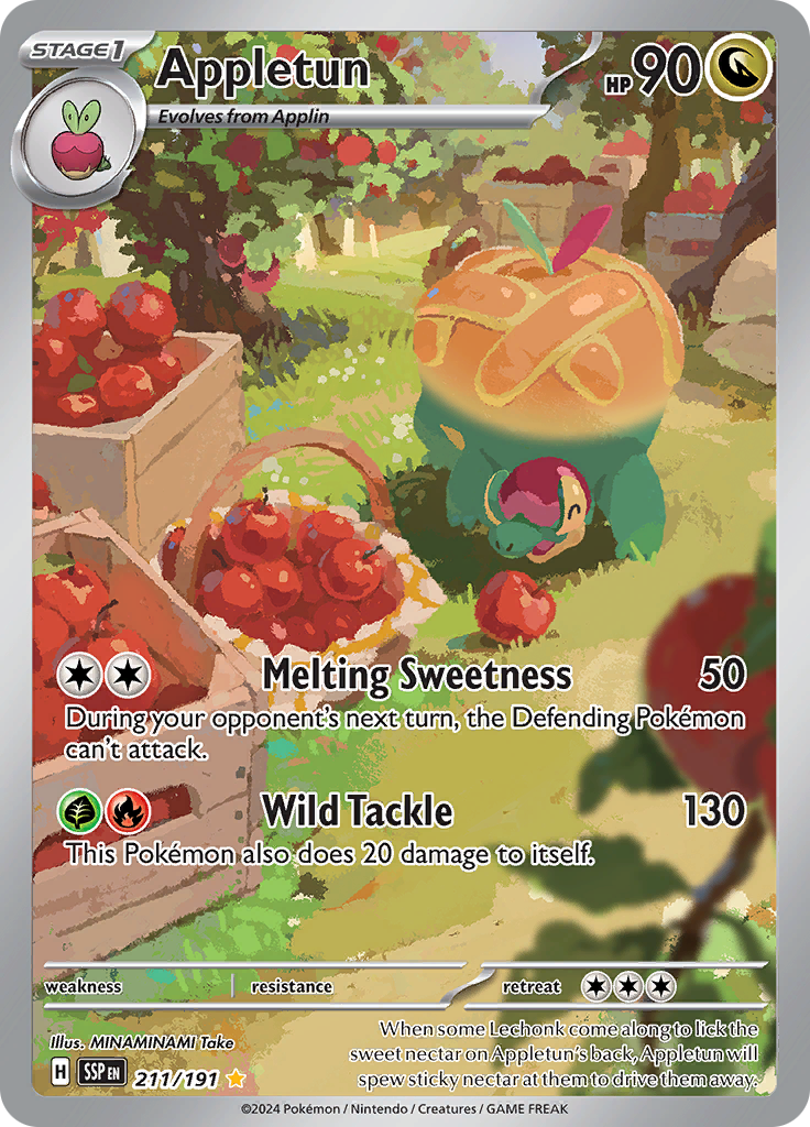 Appeltun - #211/191 - Pokémon Scarlet & Violet - Surging Sparks