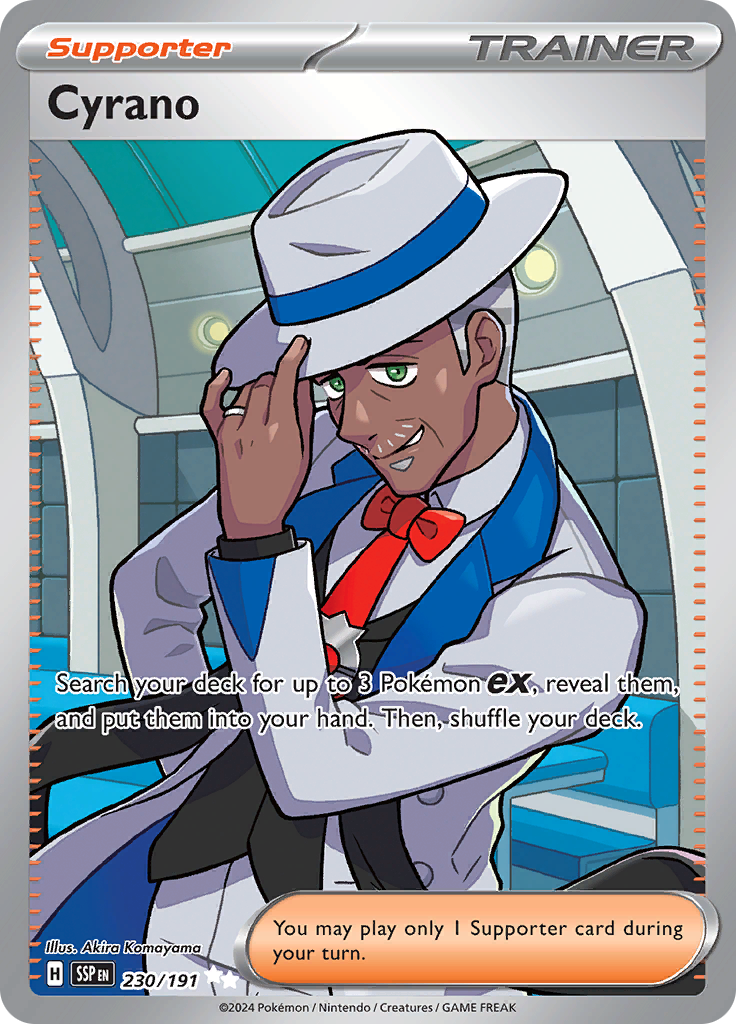 Cyrano - #230/191 - Pokémon Scarlet & Violet - Surging Sparks