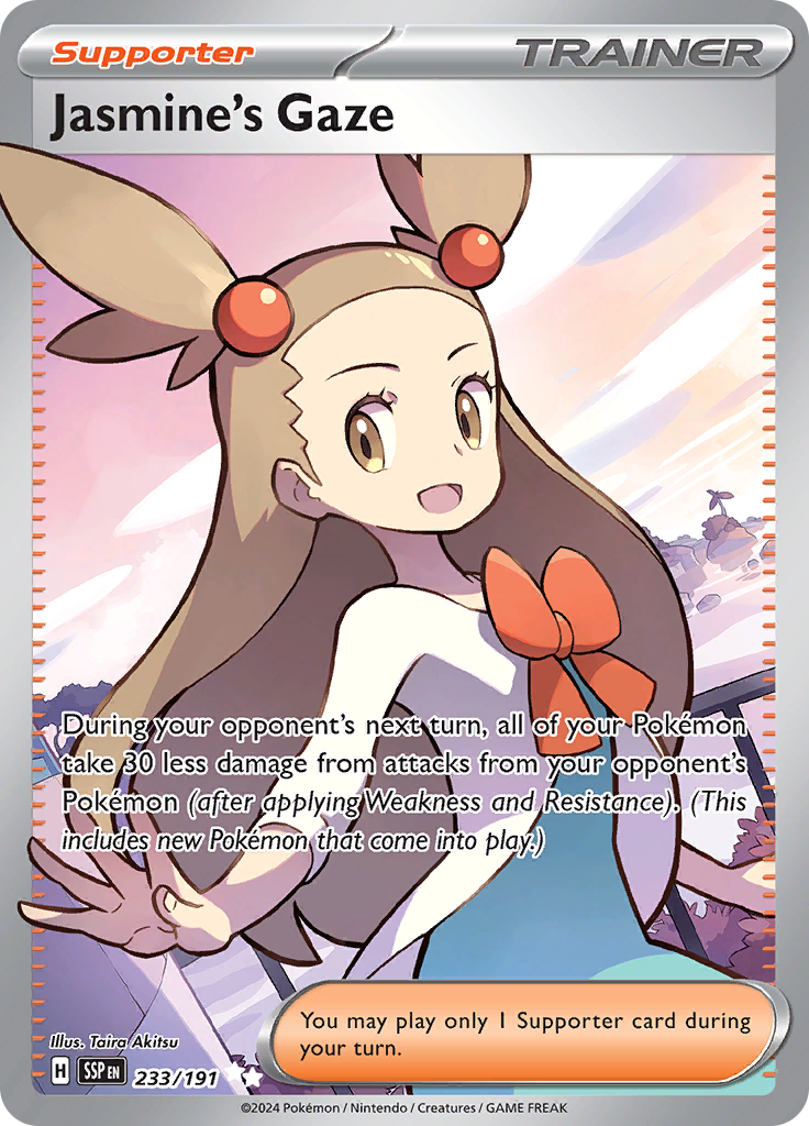 Jasmine's Gaze - #233/191 - Pokémon Scarlet & Violet - Surging Sparks