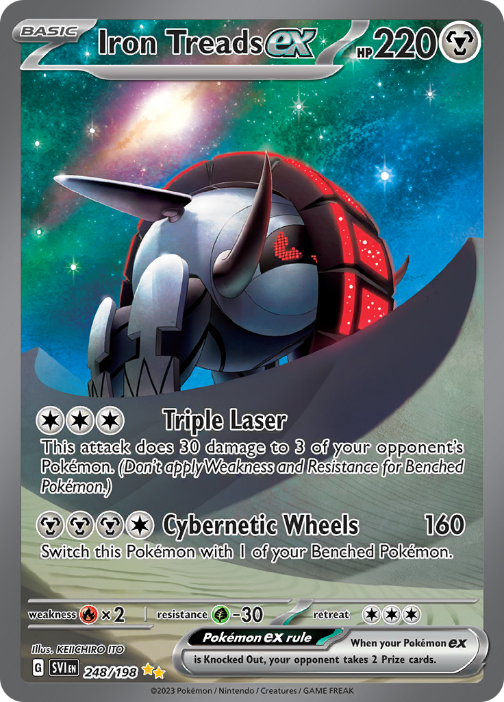 Iron Threads ex - #248/198 - Pokémon Scarlet & Violet - Scarlet & Violet