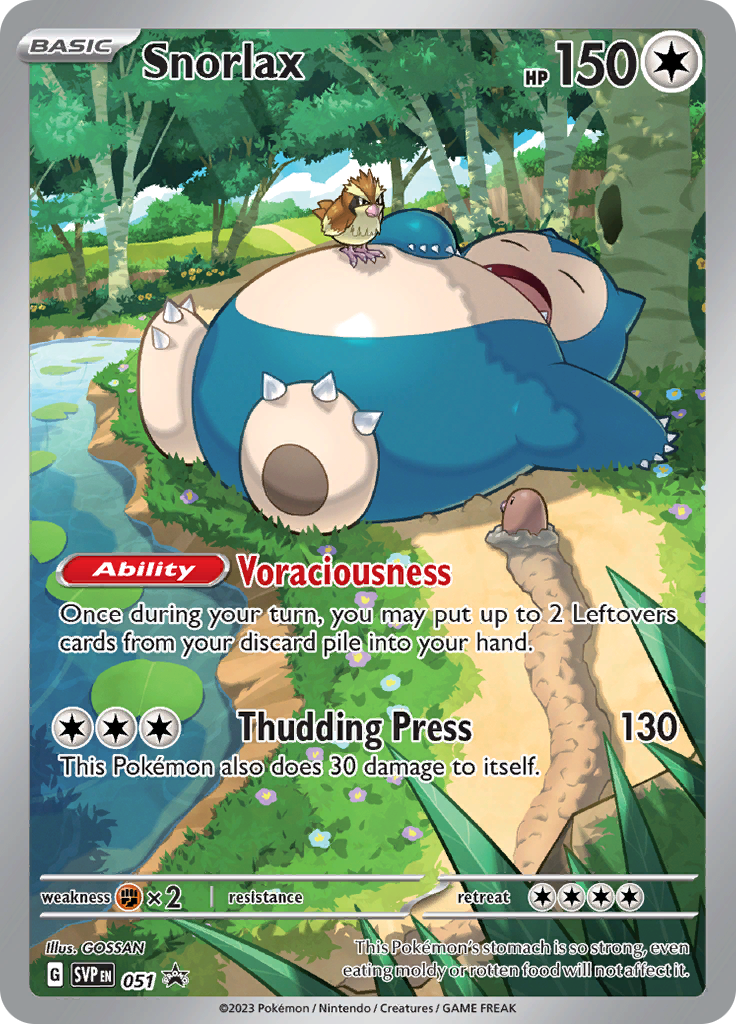 Snorlax - #SVP51 - Pokémon Scarlet & Violet - Promo