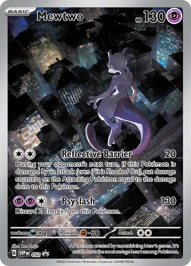 Mewtwo - #SVP52 - Pokémon Scarlet & Violet - Promo