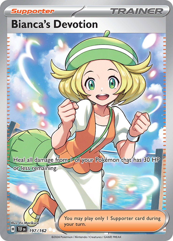 Bianca's Devotion - #197/162 - Pokémon Scarlet & Violet - Temporal Forces