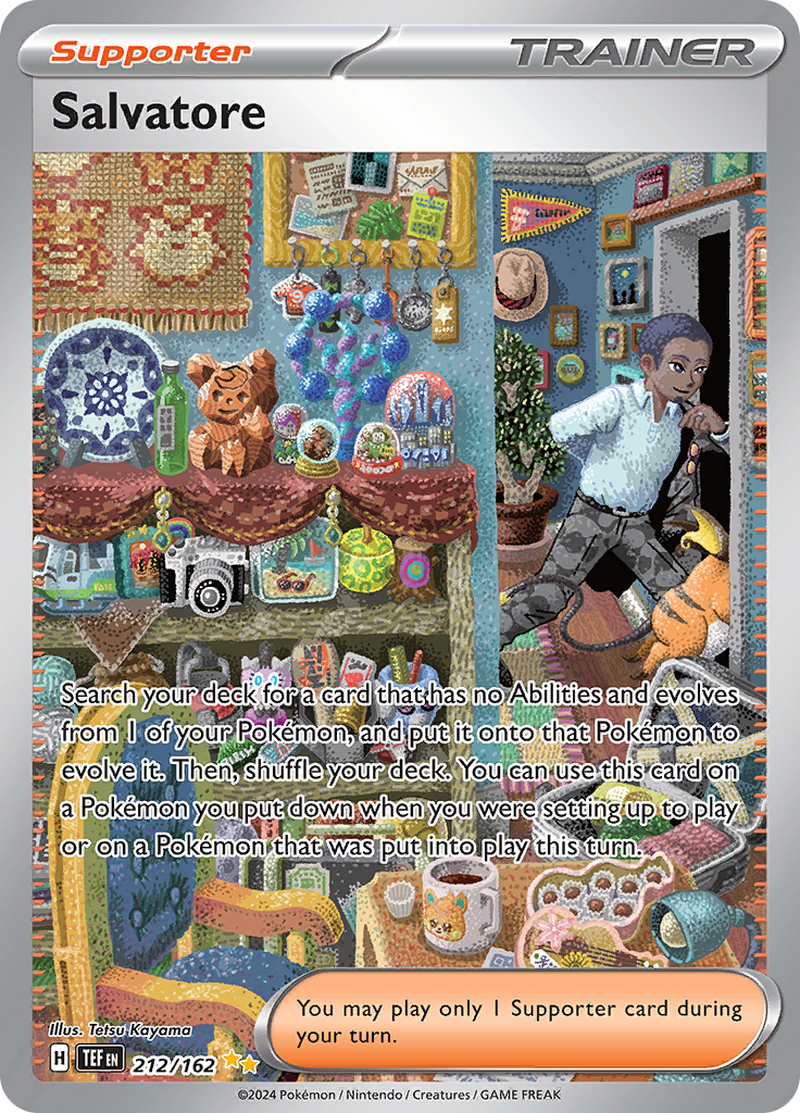 Salvatore - #212/162 - Pokémon Scarlet & Violet - Temporal Forces