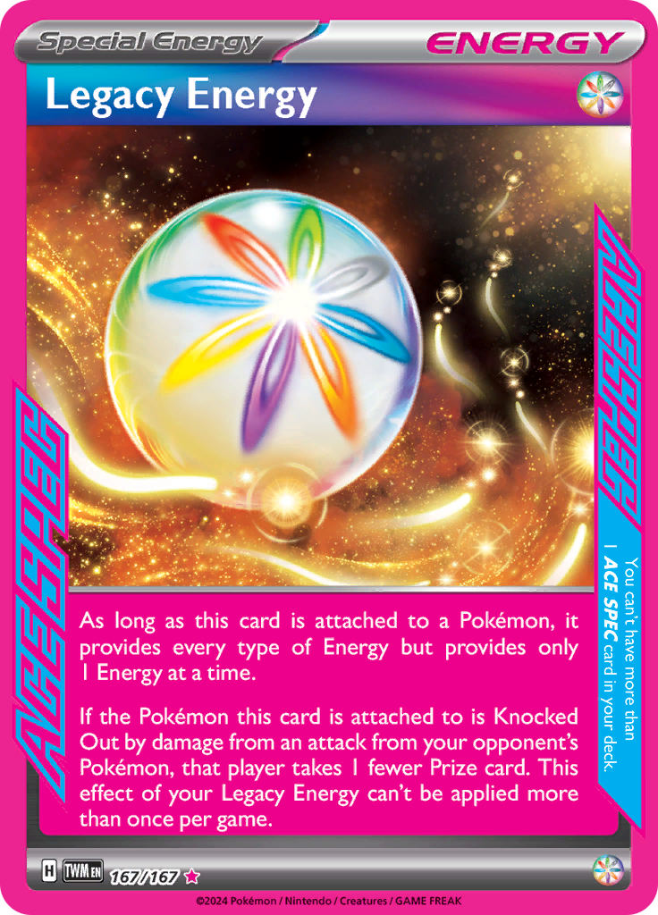 Legacy Energy - #167/167 - Pokémon Scarlet & Violet - Twilight Masquerade