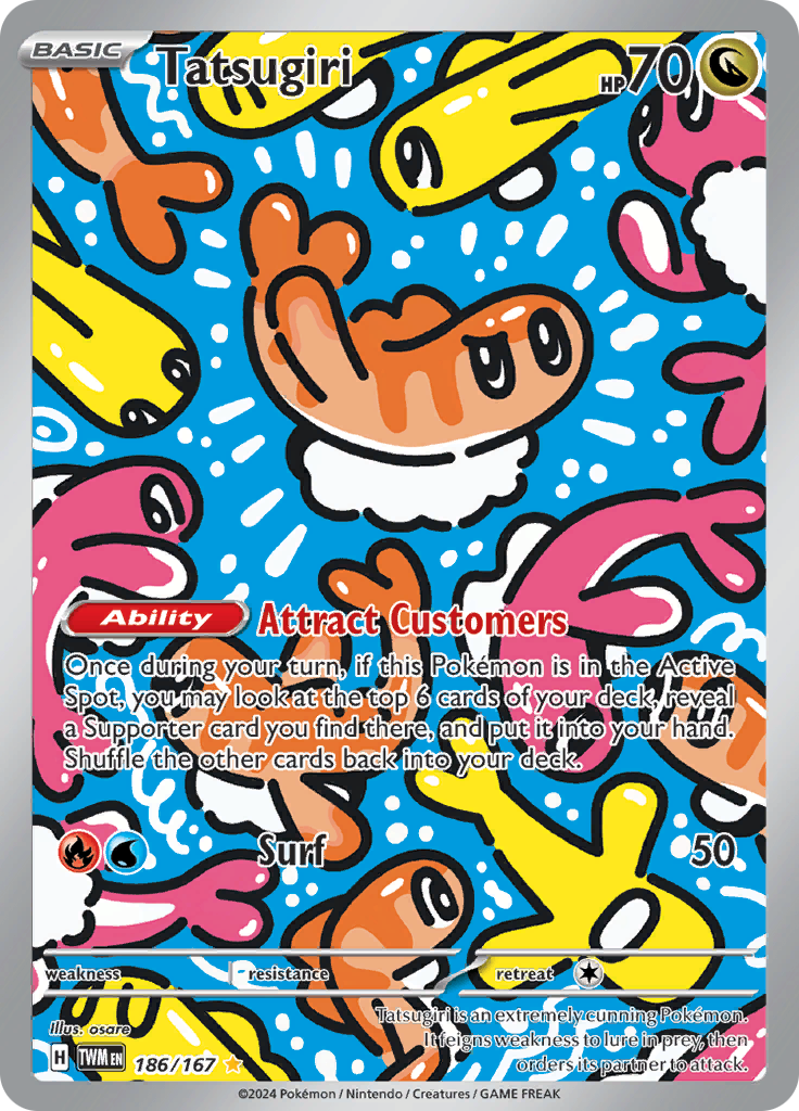 Tatsugiri - #186/167 - Pokémon Scarlet & Violet - Twilight Masquerade