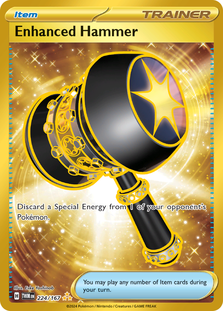 Enhanced Hammer - #224/167 - Pokémon Scarlet & Violet - Twilight Masquerade