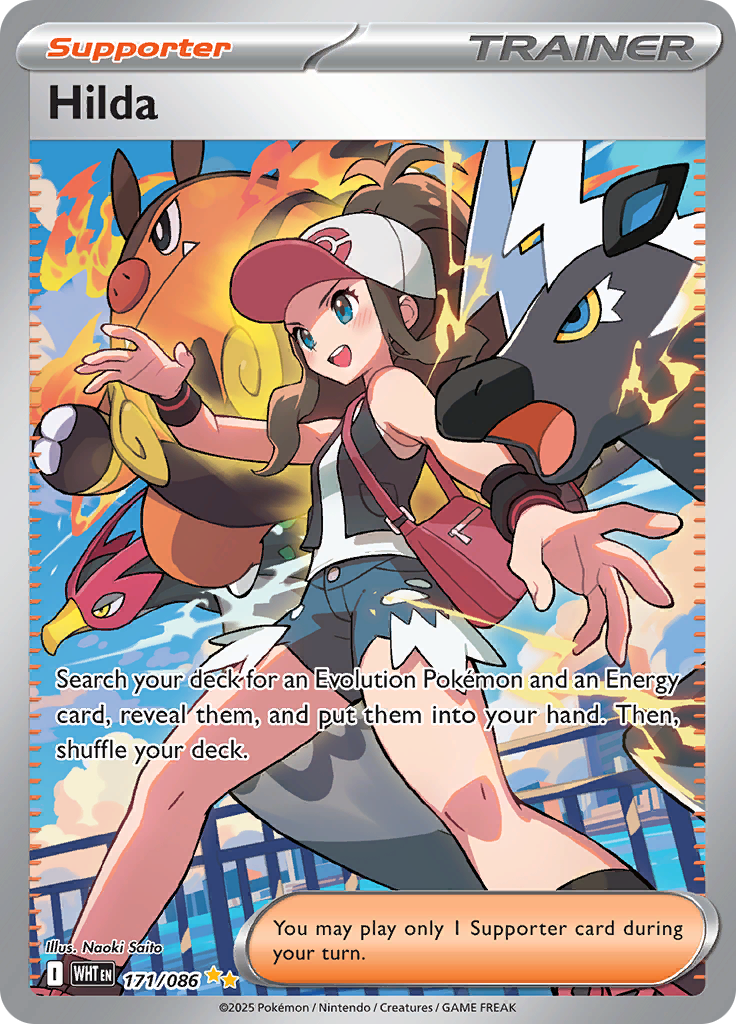 Hilda - #171/086 - Pokémon Scarlet & Violet - White Flare