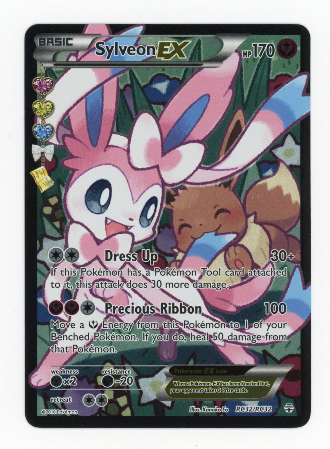 Sylveon ex - #RC32/RC32 - Pokémon X & Y - Generations