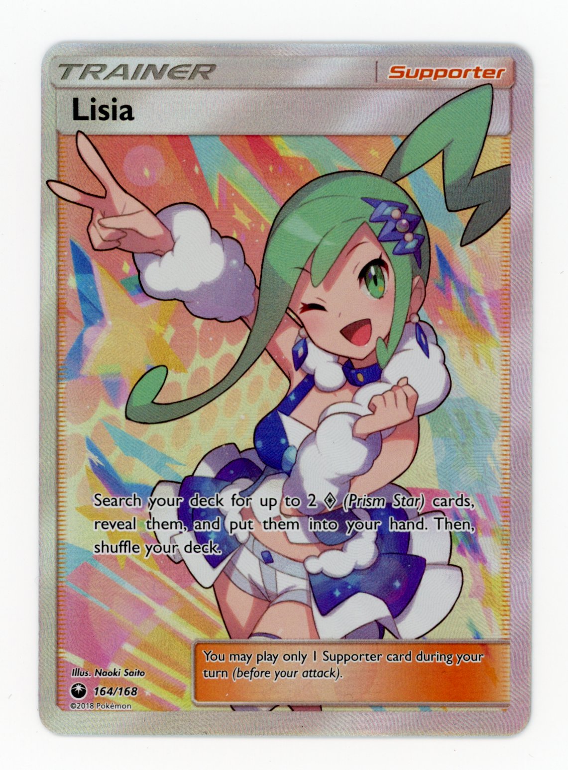Lisia - #164/168 - Pokémon Sun & Moon - Celestial Storm