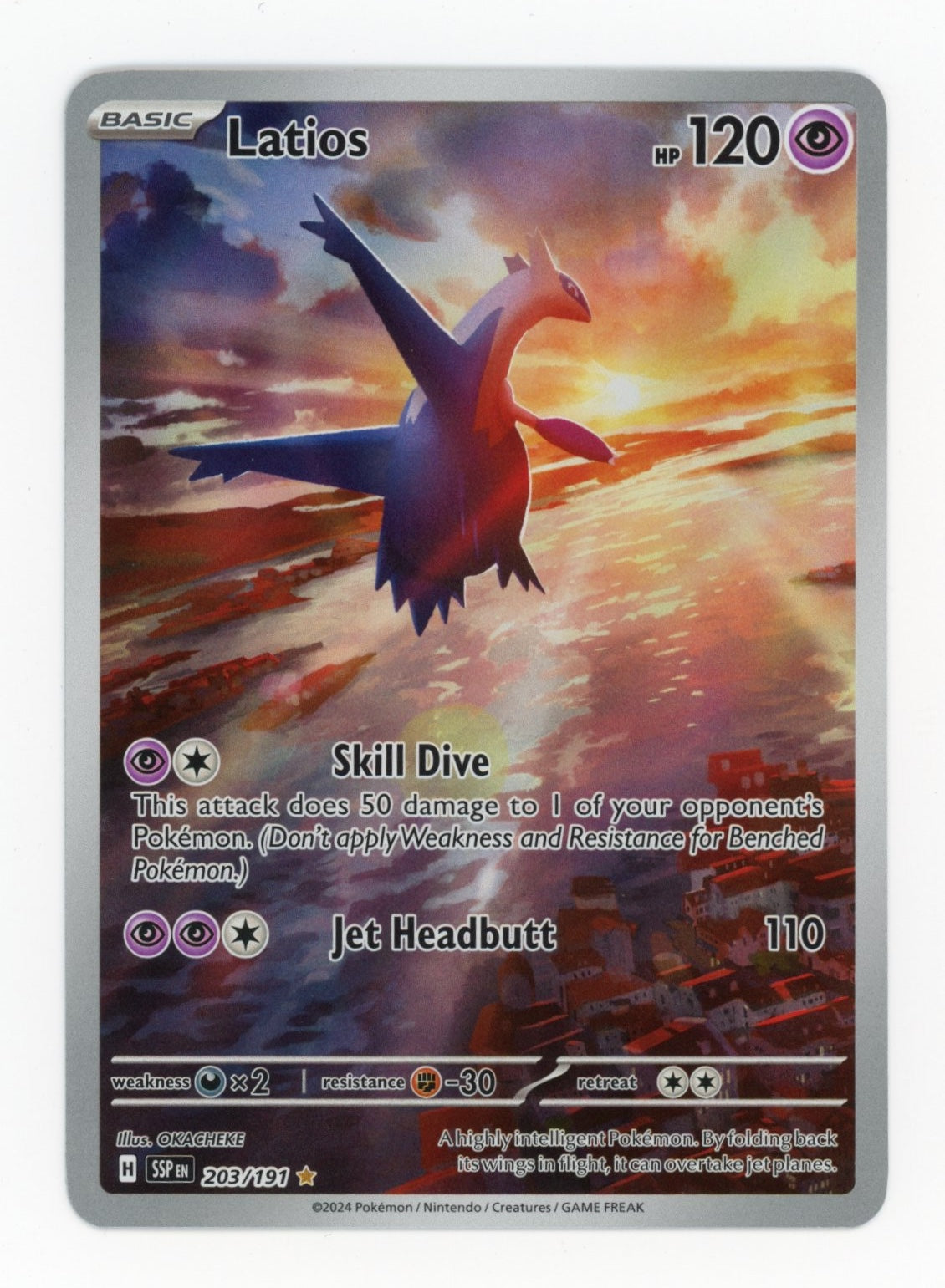 Latios - #203/191 - Pokémon Scarlet & Violet - Surging Sparks