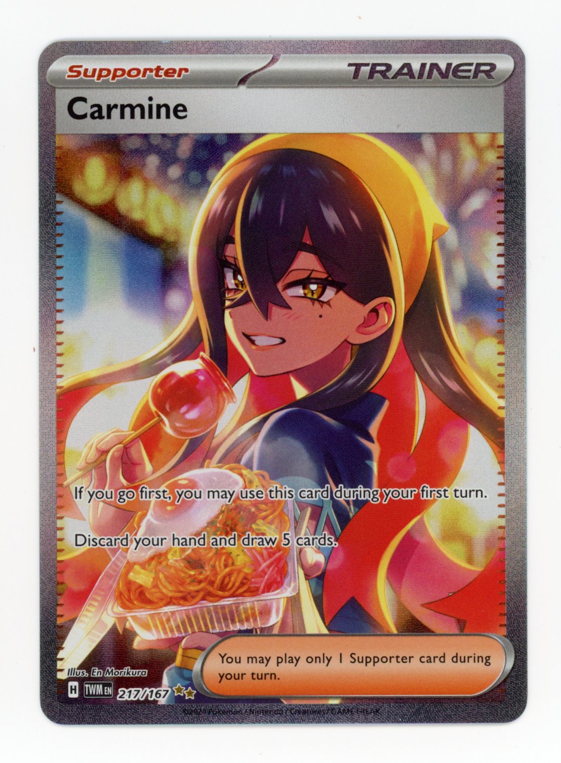 Carmine - #217/167 - Pokémon Scarlet & Violet - Twilight Masquerade