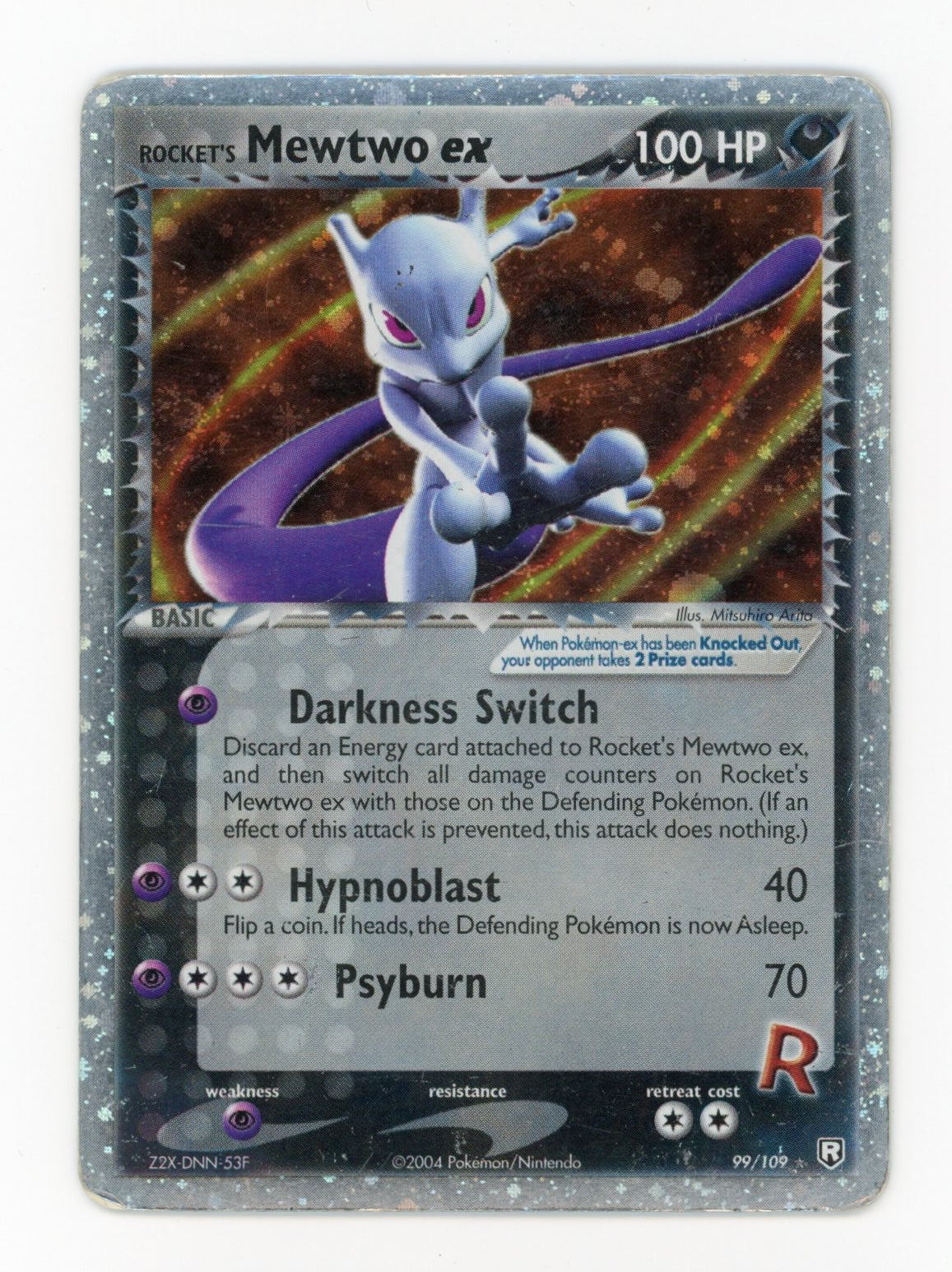 Rocket´s Mewtwo ex - #99/109 - Pokémon Ex Series - Team Rocket Returns