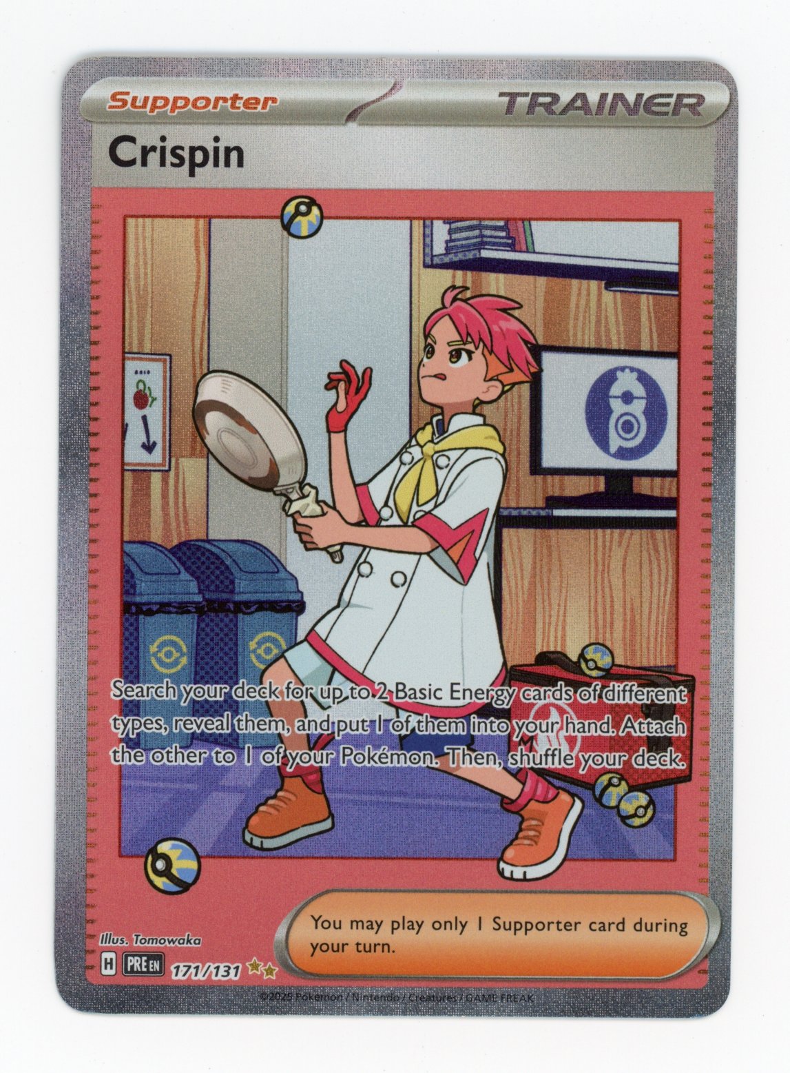 Crispin - #171/131 - Pokémon Scarlet & Violet - Prismatic Evolution