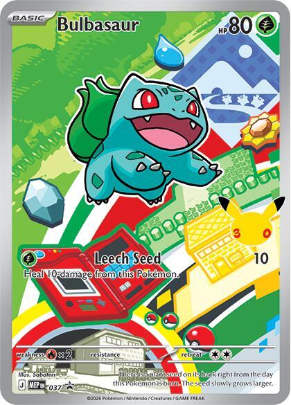 Bulbasaur - #MEP037 - Pokémon Mega Evolution - Promo