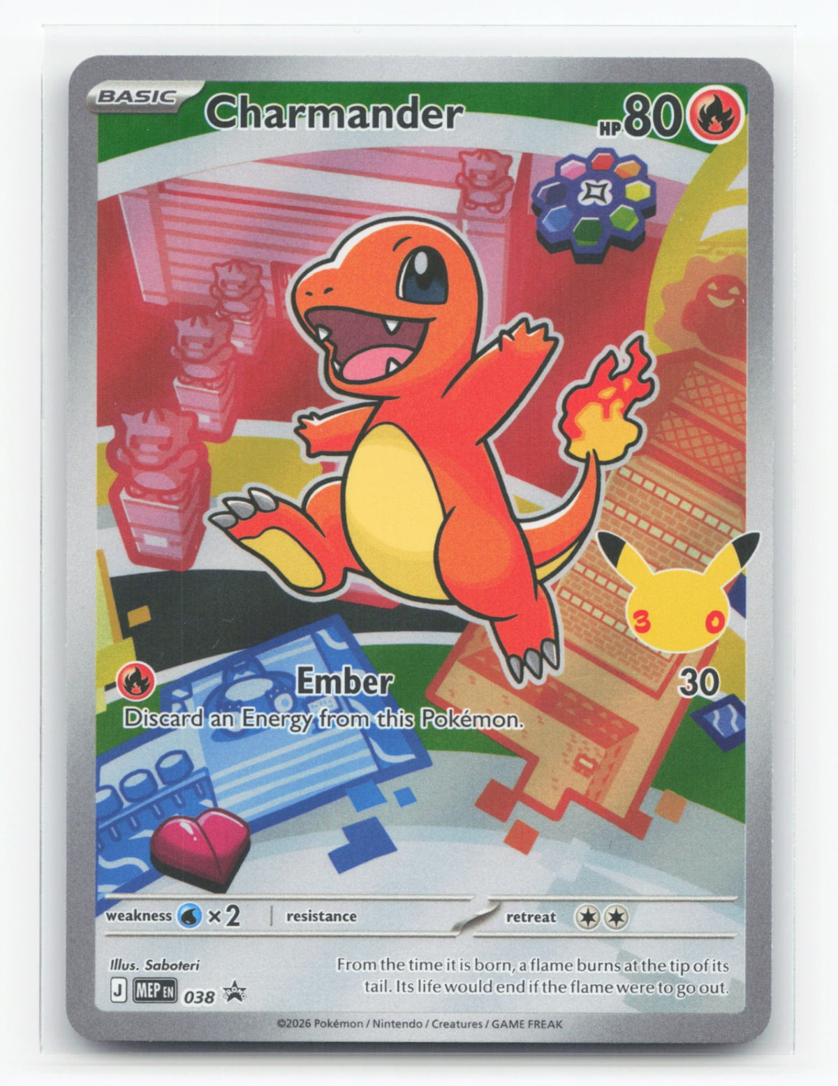 Charmander 038 - Mega Evolution Black Star Promos