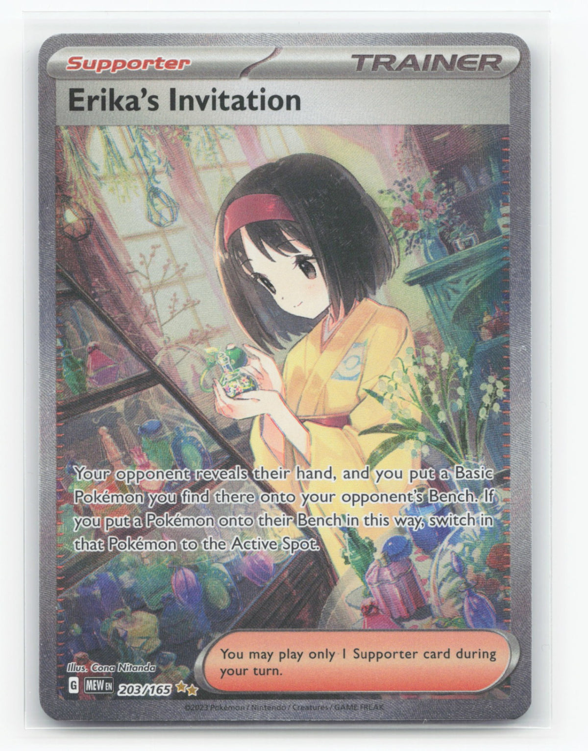 Erika's Invitation 203/165 - 151