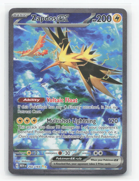 Zapdos ex 202/165 - 151