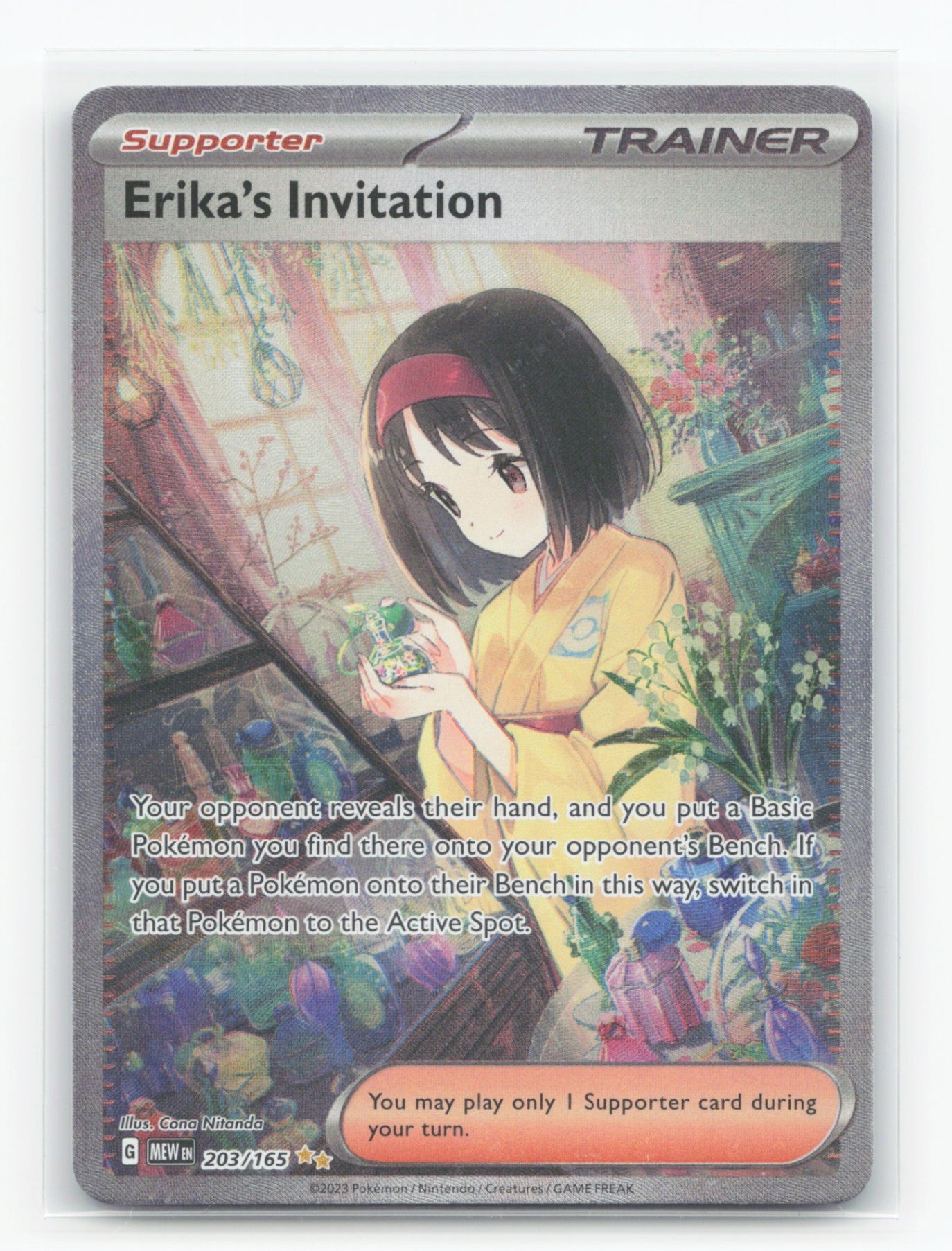 Erika's Invitation 203/165 - 151