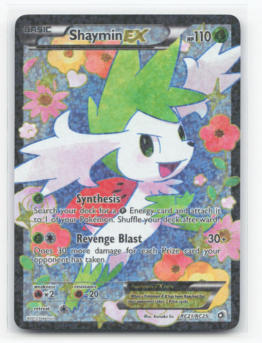 Shaymin-EX RC21/RC25 - Legendary Treasures