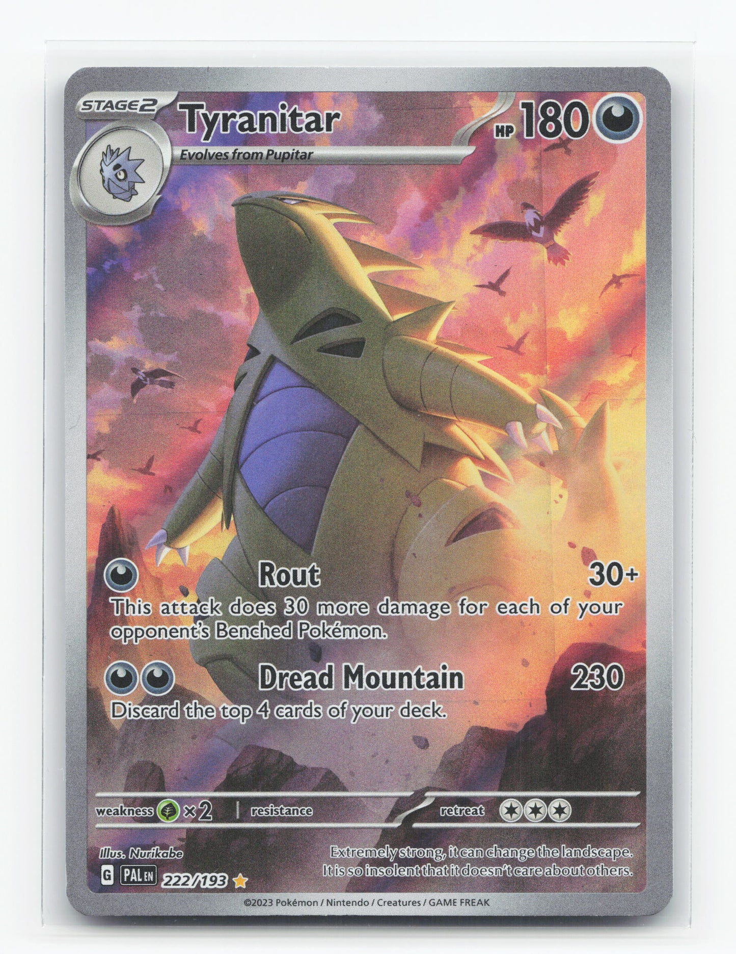 Tyranitar 222/193 - Paldea Evolved