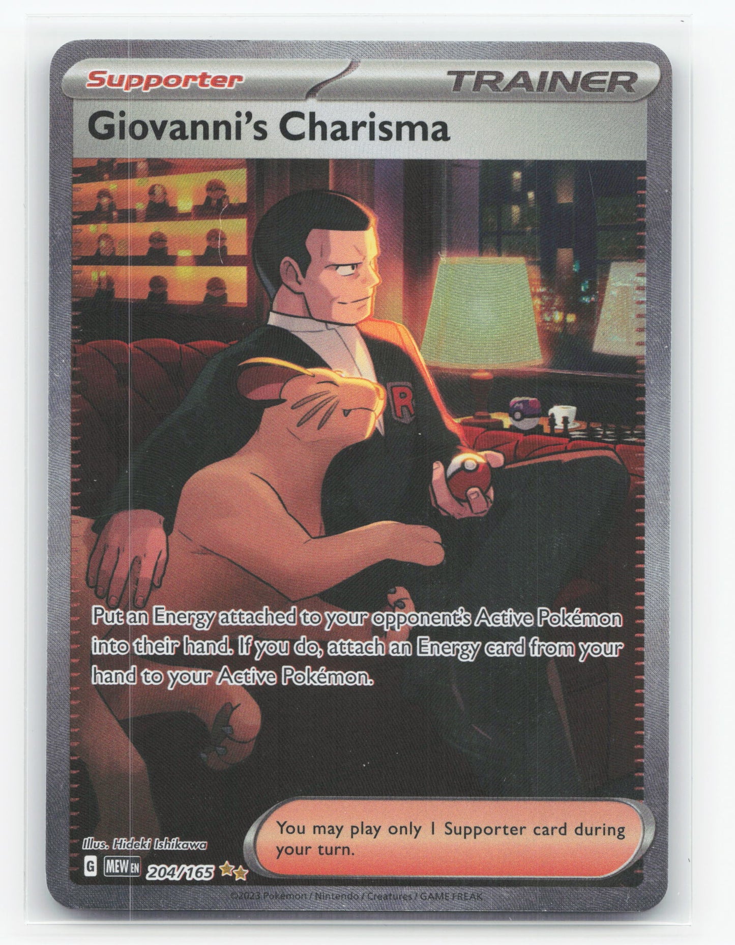 Giovanni's Charisma 204/165 - 151