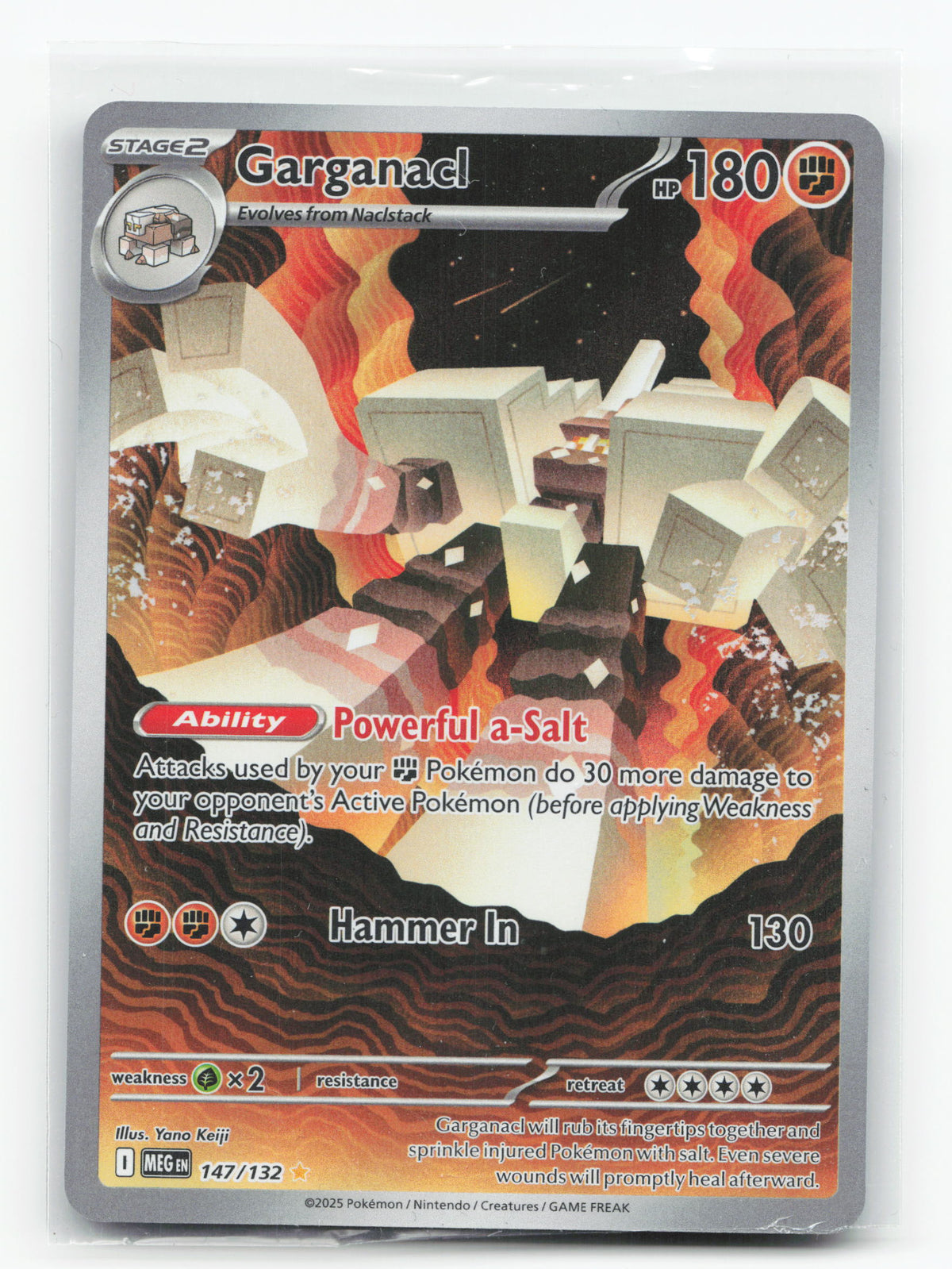 Garganacl 147/132 - Mega Evolution