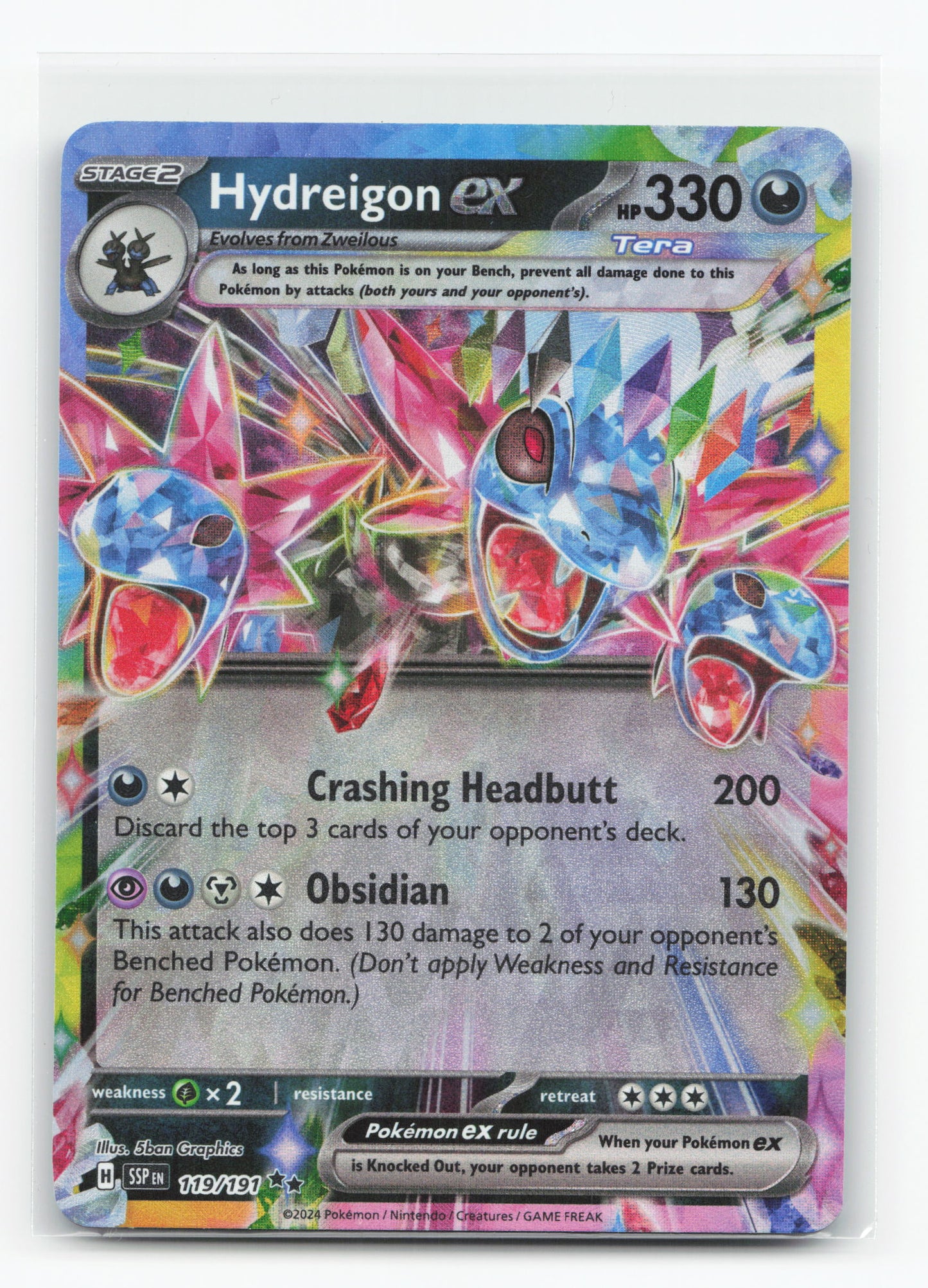 Hydreigon ex 119/191 - Surging Sparks
