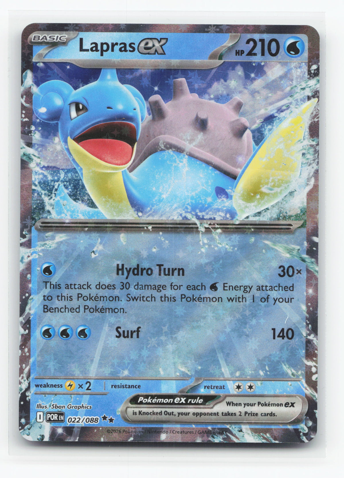 Lapras ex 022/088 - Perfect Order
