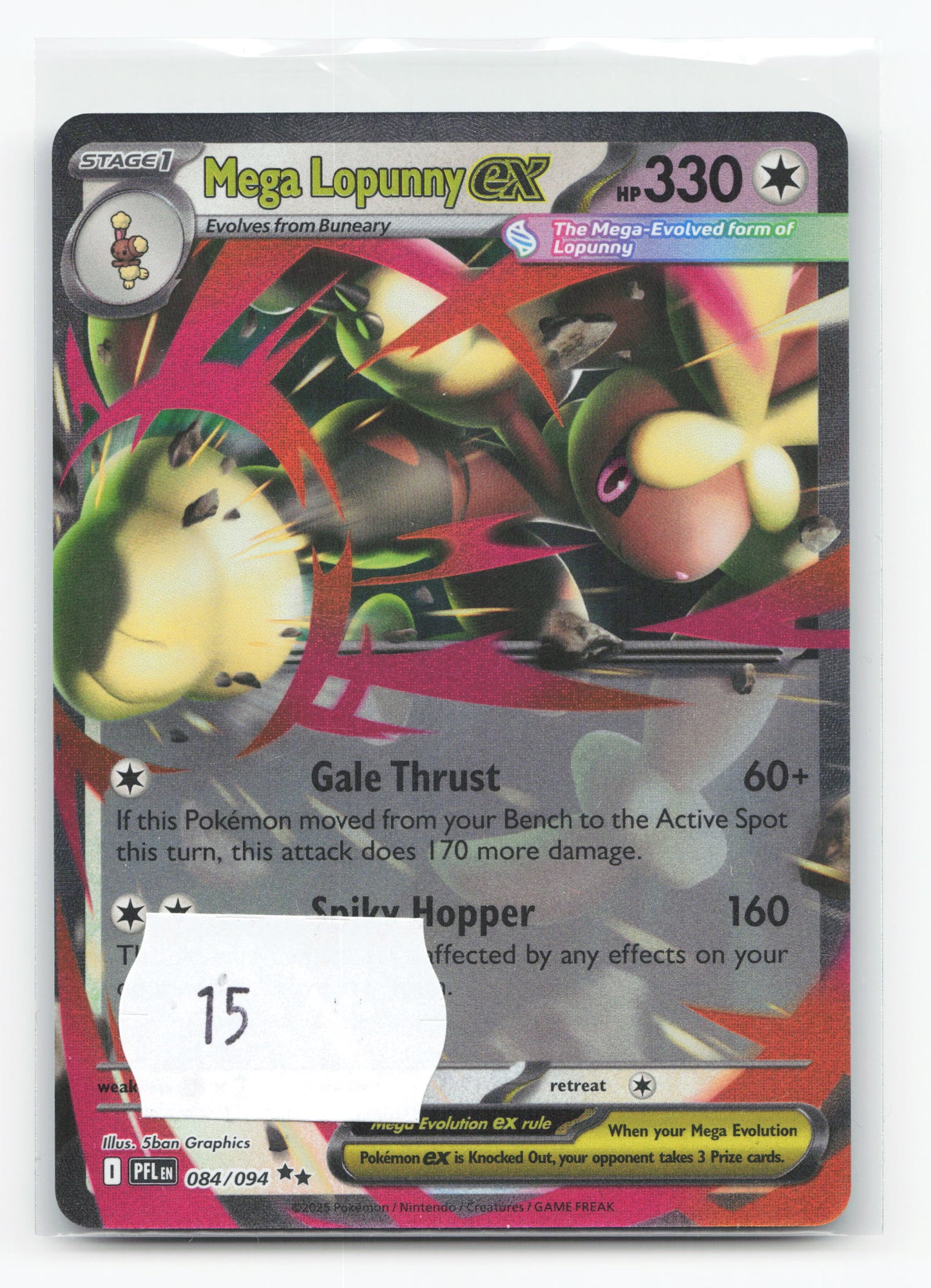Mega Lopunny ex 084/094 - Phantasmal Flames