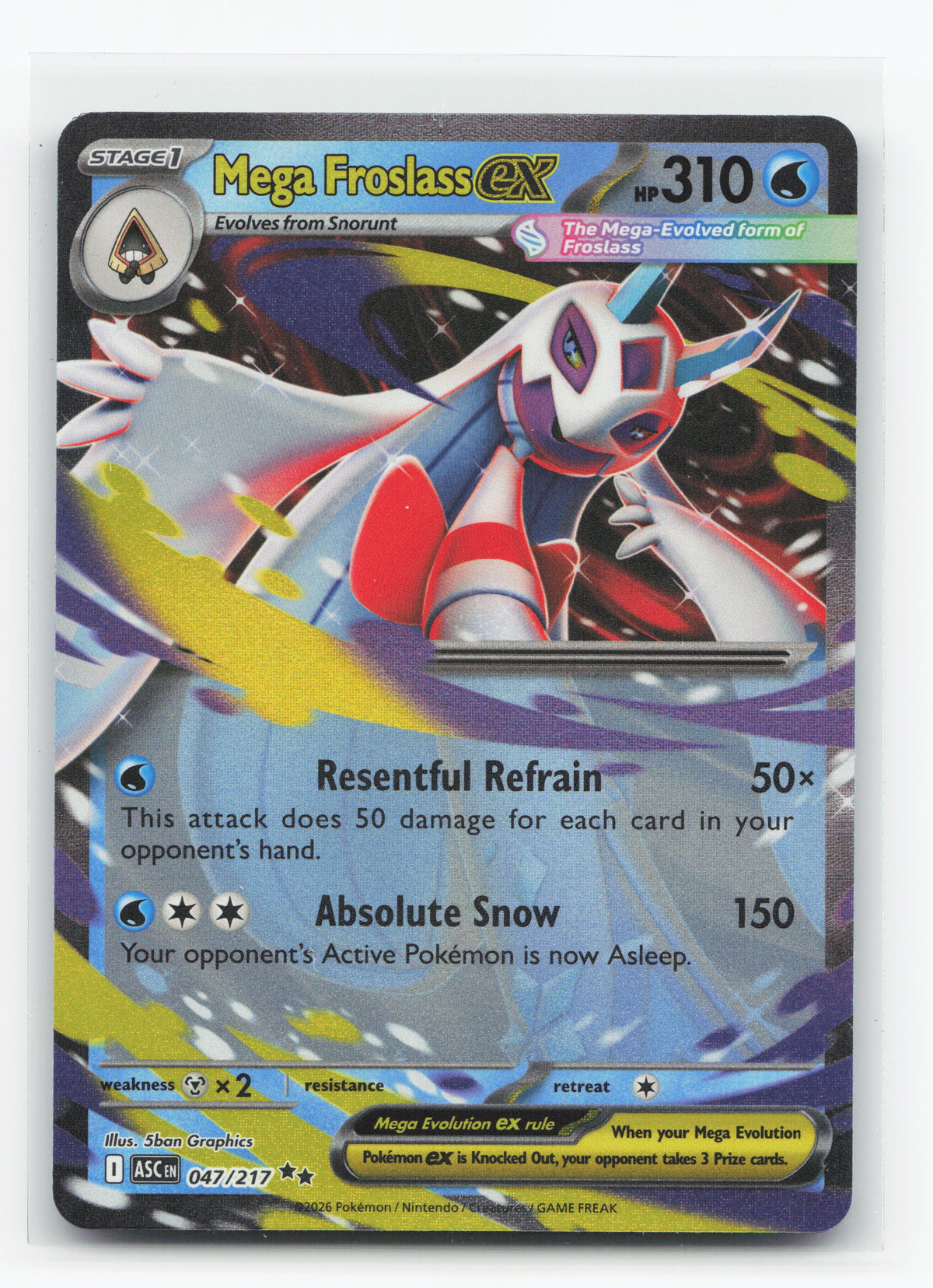 Mega Froslass ex 047/217 - Ascended Heroes