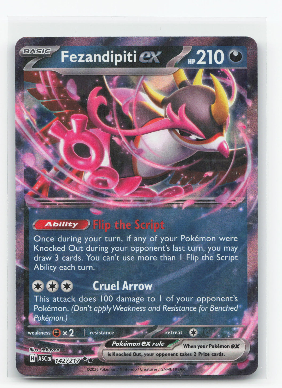 Fezandipiti ex 142/217 - Ascended Heroes