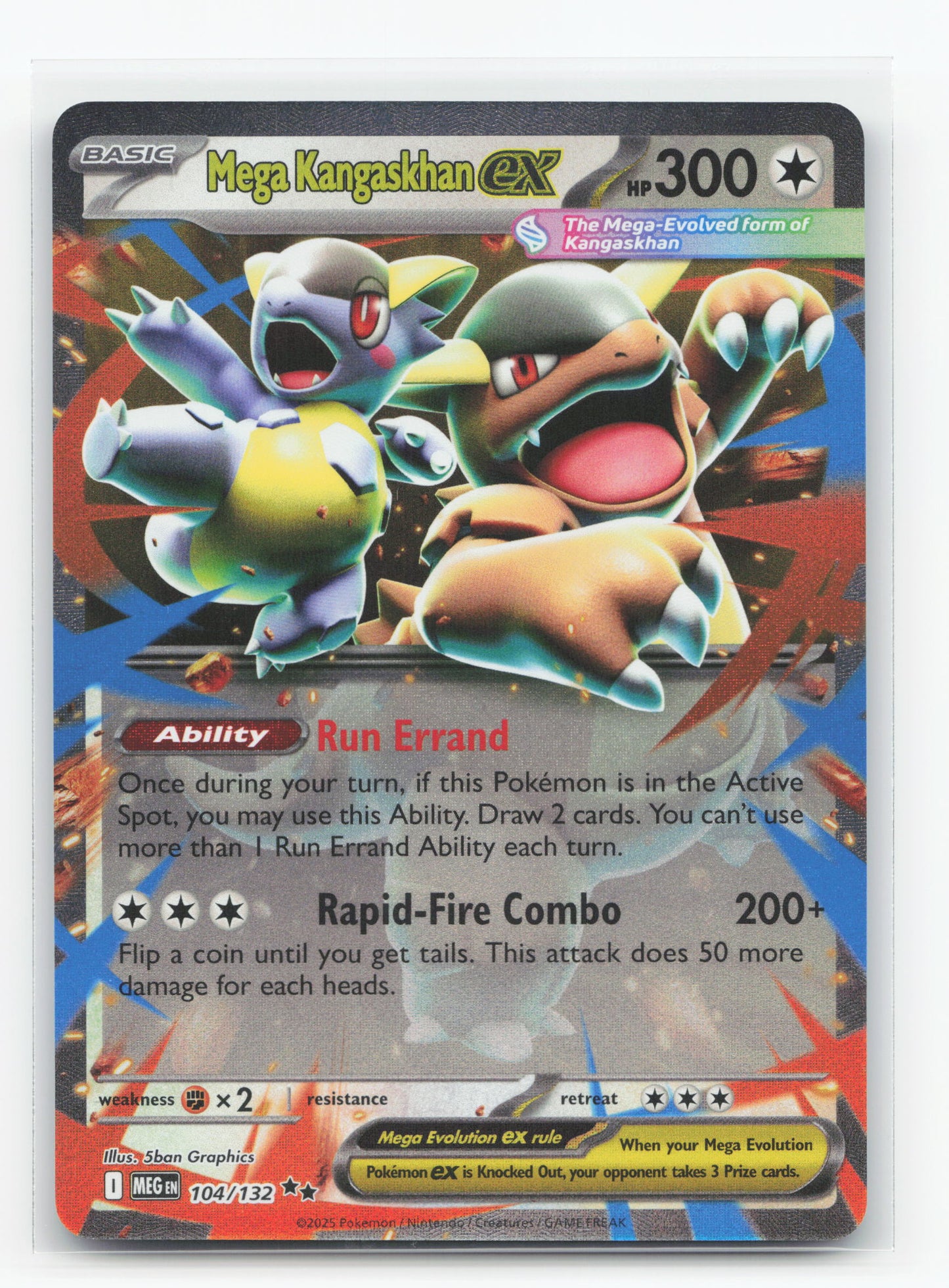 Mega Kangaskhan ex 104/132 - Mega Evolution