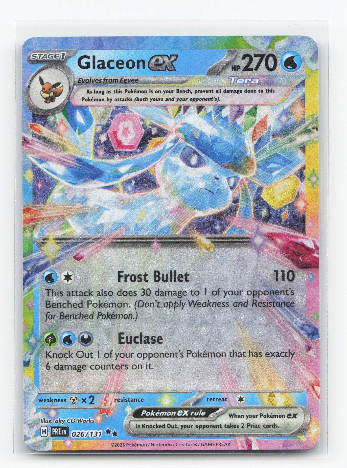Glaceon ex 026/131 - Prismatic Evolutions