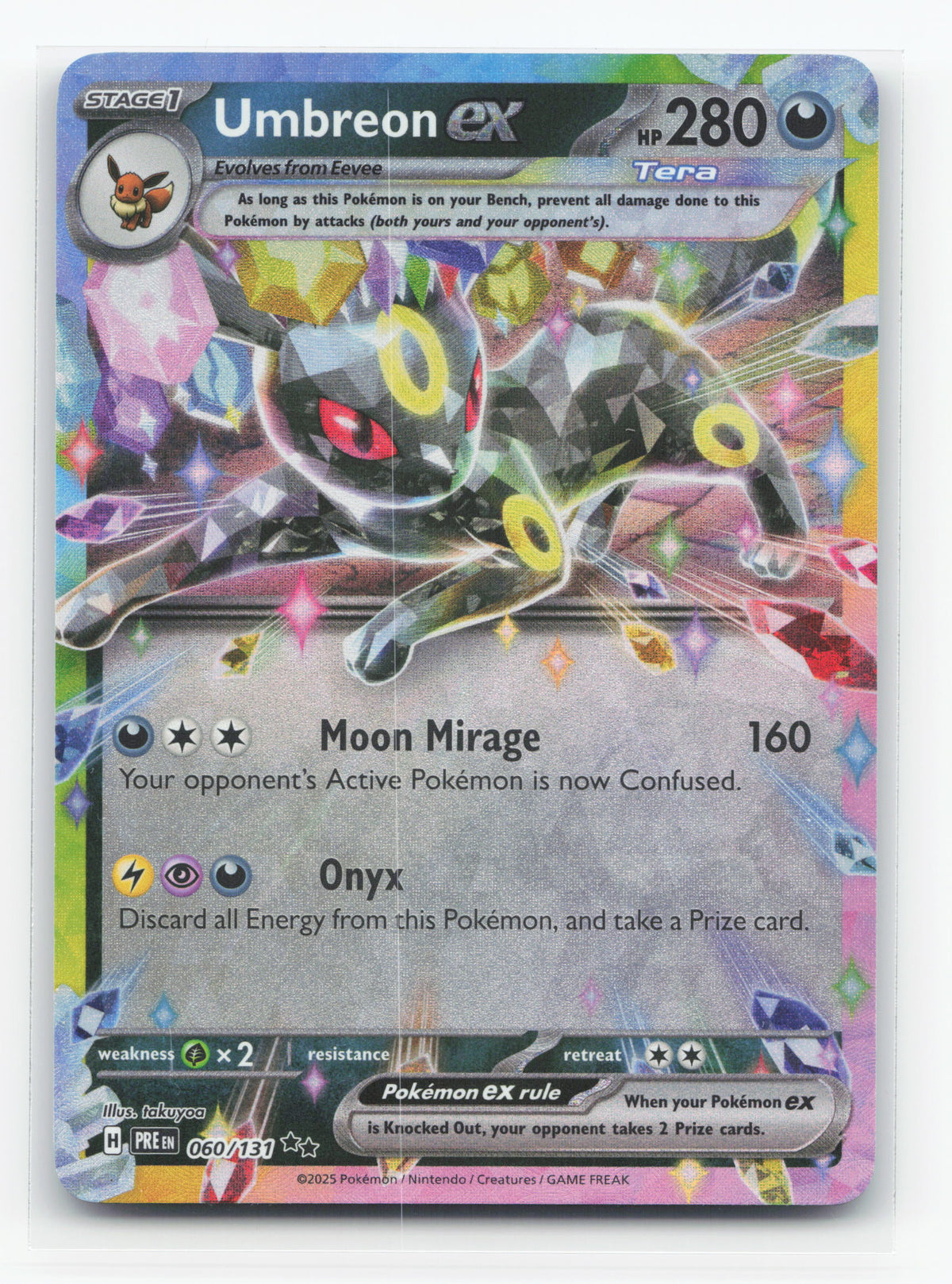 Umbreon ex 060/131 - Prismatic Evolutions