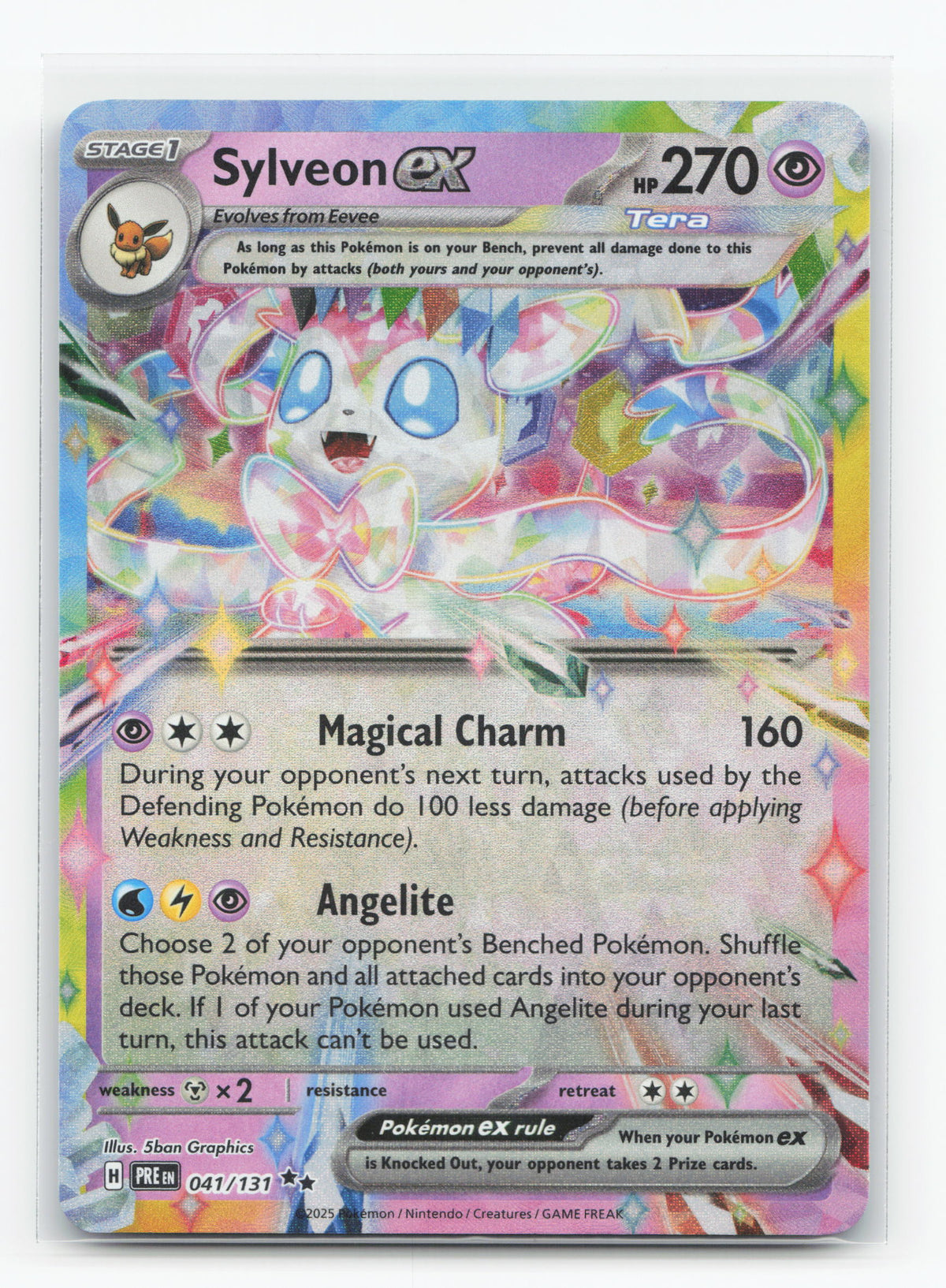 Sylveon ex 041/131 - Prismatic Evolutions