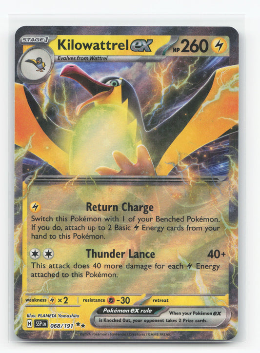 Kilowattrel ex 068/191 - Surging Sparks