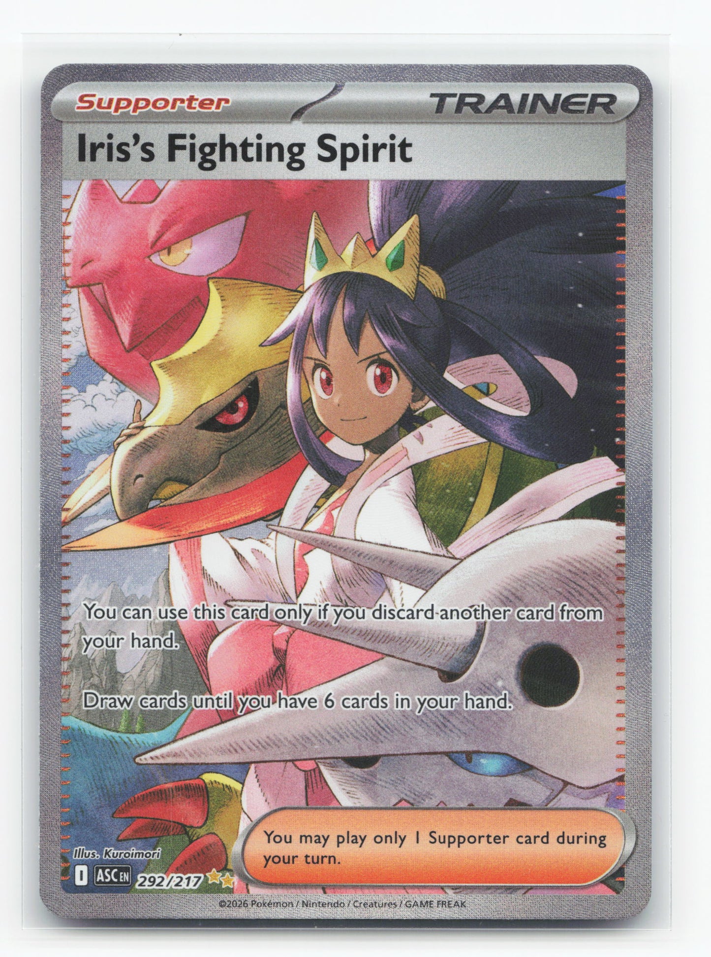 Iris's Fighting Spirit 292/217 - Ascended Heroes