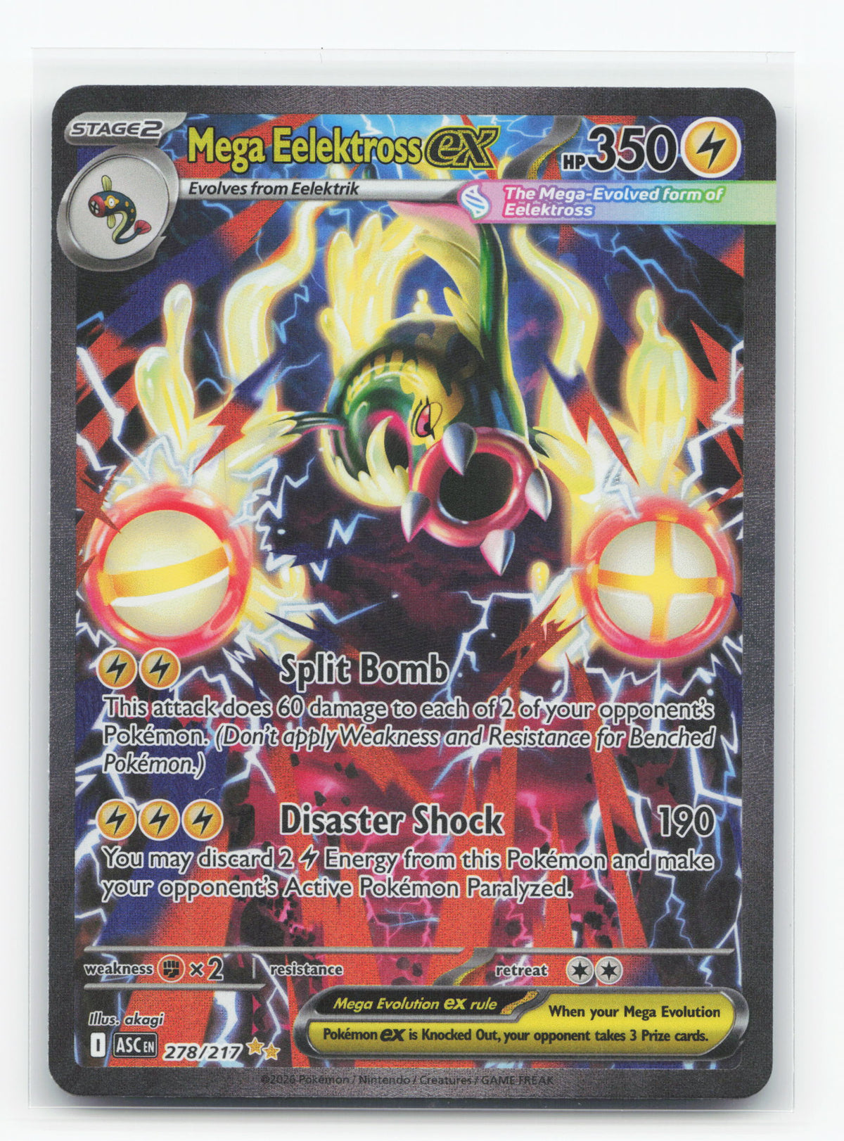 Mega Eelektross ex 278/217 - Ascended Heroes