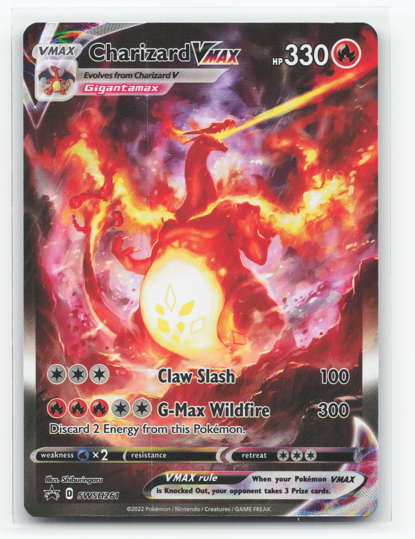 Charizard VMAX SWSH261 - SWSH Black Star Promos
